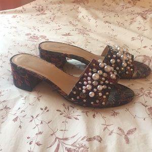Beaded Mules